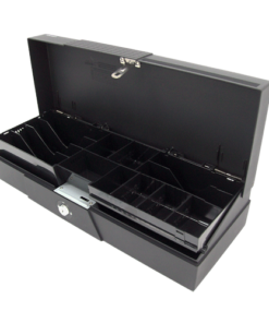 Posiflex CR-2225 Black Fliptop Cash Drawer USB and CR Kick option