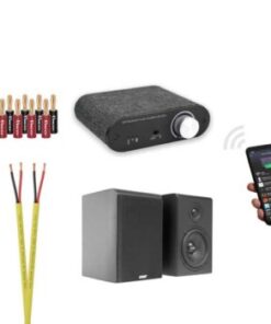ARC-1439-24W Bluetooth Amp & Bookshelf Bundle -Arco