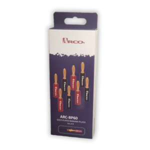 24k Gold Plated Banana Plugs (ARC-BP60) – Arco