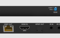 Alternative view of 18Gbps HDMI over HDBase T Extender with ARC/Bi-directional IR (70m) – (ARC-EHB70ARC)