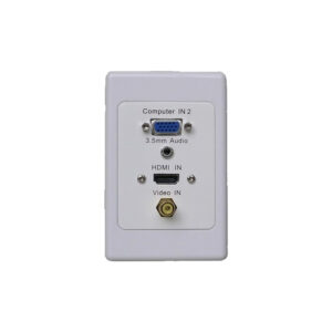 HDMI and Video Wallplate (ARC-1291AU) – Arco