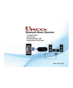 Alternative view of Bluetooth Music Receiver (ARC-1350) – Arco