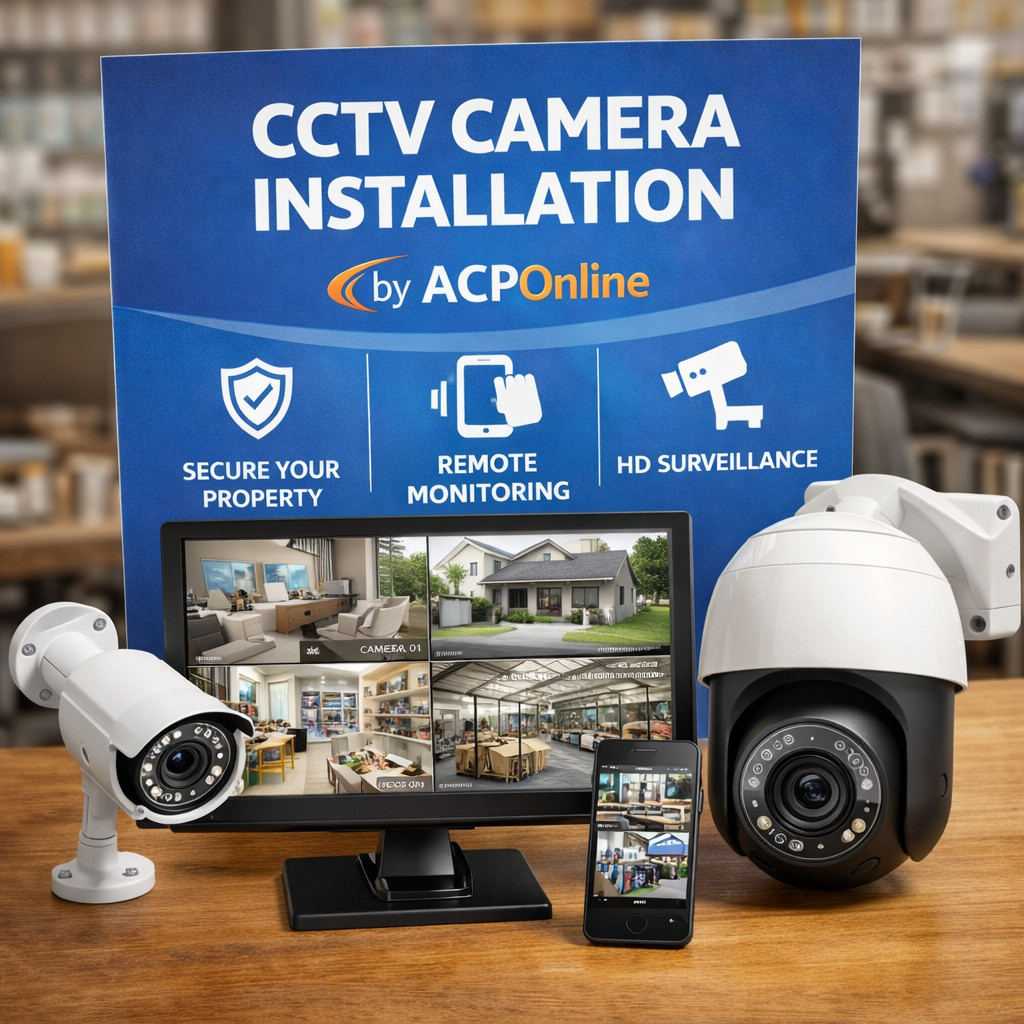 CCTV Camera Installation 1 CCTV Camera Installation