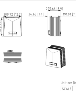 Alternative view of Hikvision DS-K3GL606WX-WB