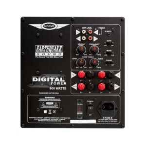 Alternative view of Minime P10 10″ Powered Sub, 600 Watts, Class D