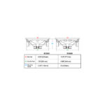 In-Ceiling Single Stereo Speaker (Each) (ECS8DUAL) – Earthquake Sound 9 Earthquake Sound ECS6Dual ECS8Dual Dimensions