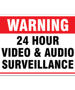 iSecure ICL-A2CCTVAVWSIGN-A