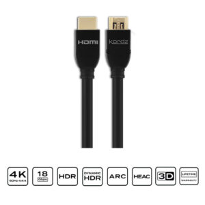 HDMI Cable PRS3 Passive series, 4K UHD 18Gbps – Kordz