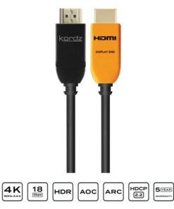Active Optical HDMI Cable PRS3 Series, 4K UHD 18Gbps – Kordz