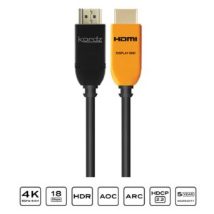 Active Optical HDMI Cable PRS3 Series, 4K UHD 18Gbps – Kordz