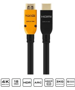 Active Copper HDMI Cable PRS3 Series, 4K UHD 18Gbps – Kordz