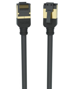 PRS Slim Profile Patch Lead, Cat6a, Black – Kordz