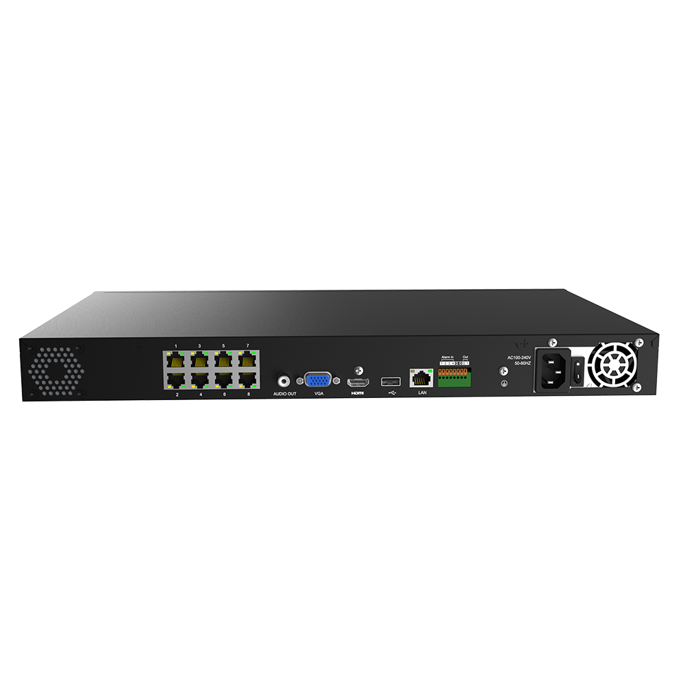 4K H.265 PoE NVR 5000 Series (MS-N5008-UPC) – Milesight 3 4K H.265 PoE NVR 5000 Series (MS-N5008-UPC) – Milesight - Image 3