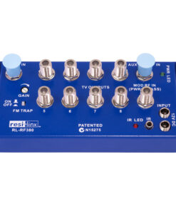 RF Video Distribution / Amplifier Unit with IR control (RL-RF380)-resi-linx