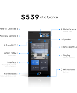 Alternative view of Akuvox S539