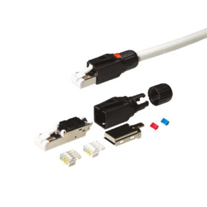 ONE field terminated RJ45 Connector tool-less plug/male (P1R45M-C6AS) – Kordz