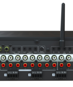 Alternative view of 8 Source, 8 Zone Controller Amplifier with Built-in Streamer (SMZ8) – Russound