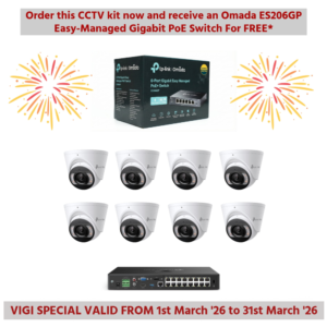 TP-Link VIGI InSight VIGIPROAIO5MPIPCCTVKIT4