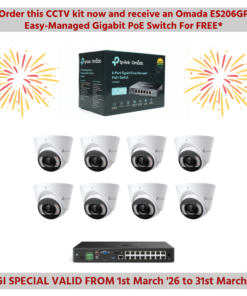 TP-Link VIGI InSight VIGIPROAIO8MPIPCCTVKIT4