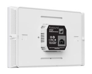 Alternative view of XTS7 Wall-Mounted Color Touchscreen