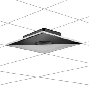 Ceiling Tile Speaker, 100V, 2,5-5-10W, black (Akustile-01) – Artsound