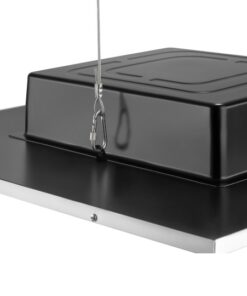 Alternative view of Ceiling Tile Speaker, 100V, 2,5-5-10W, black (Akustile-01) – Artsound