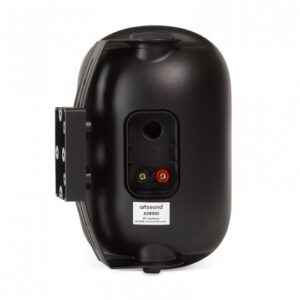 Alternative view of Waterproof, 2-way on-wall LS, Black, 2pc (Pair) (ASW800-B) – ArtSound