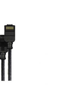 Slim Network PRO Patch Lead, Black – Kordz