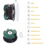 Active streaming multiroom in-ceiling speaker (Smart In Set) – ArtSound 13 smart in single 6