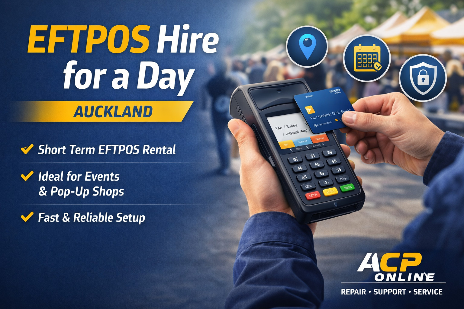 EFTPOS Hire for a Day by ACP Online
